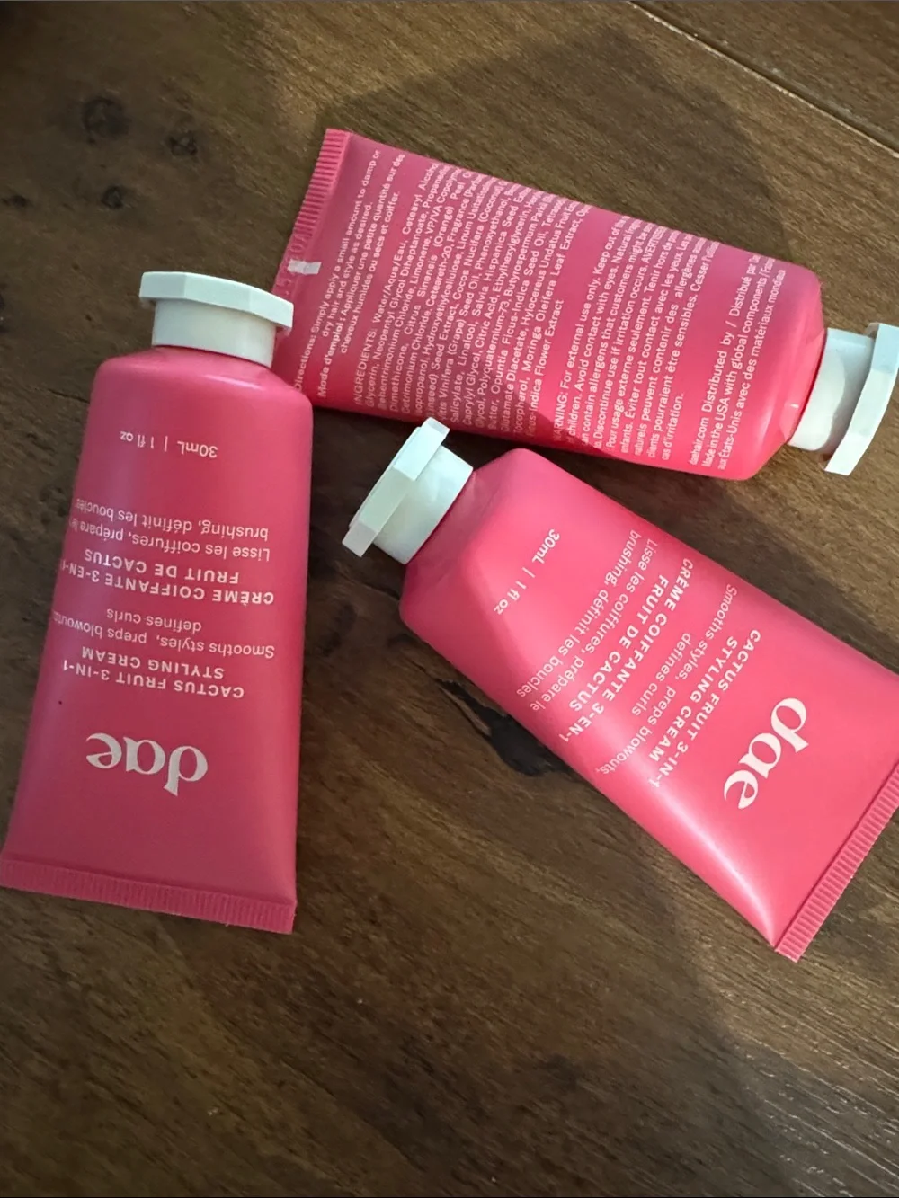 Dae Cactus Fruit 3-in-1 Styling Cream bundle of 3, 30 ml - mini size! Brand New!